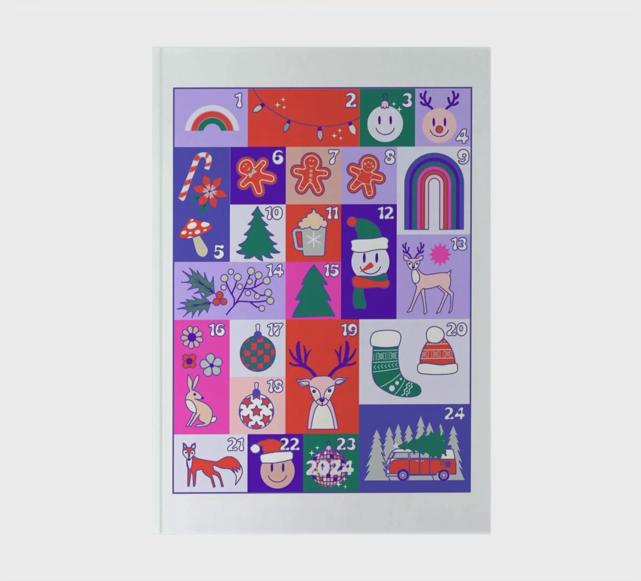 Advent Calendar 2024 notebook by cafelab