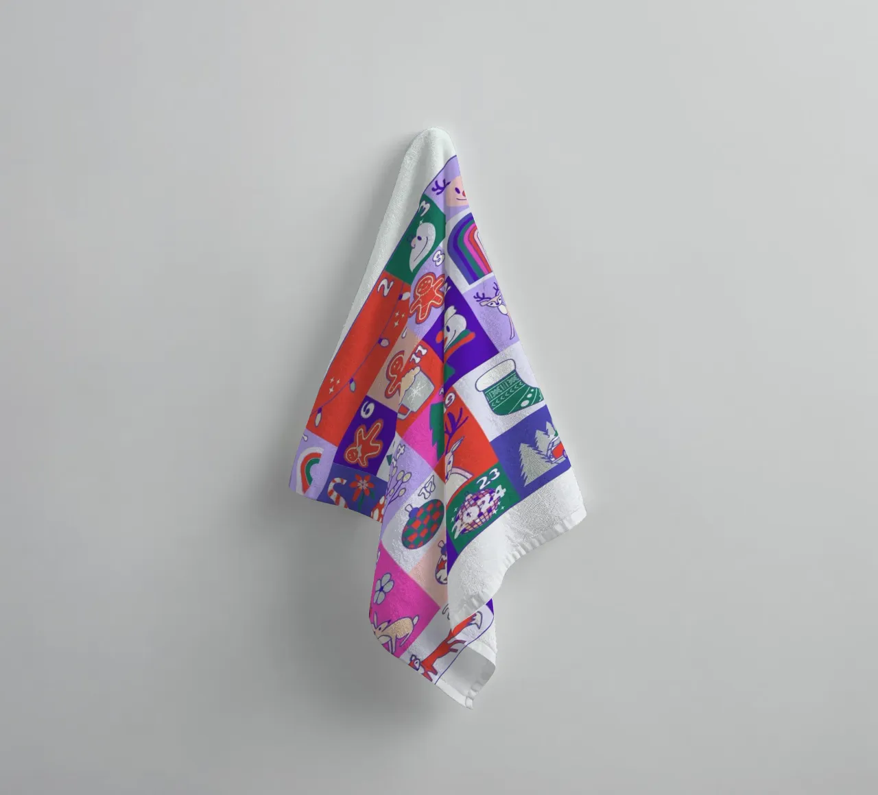 Advent Calendar 2024 towel by cafelab
