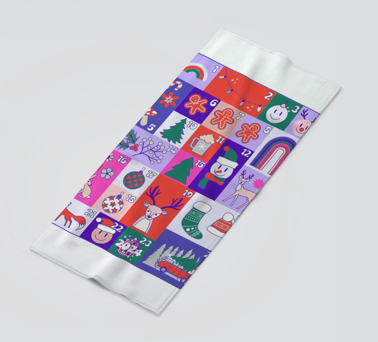 Advent Calendar 2024 Strandtuch von cafelab