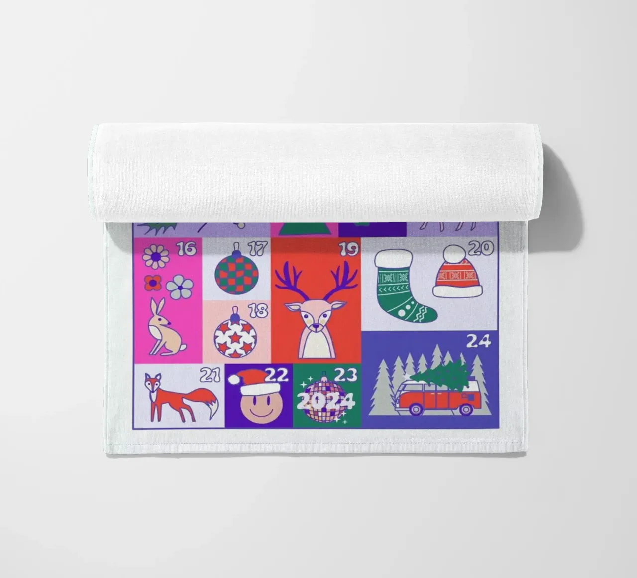 Advent Calendar 2024 Strandtuch von cafelab