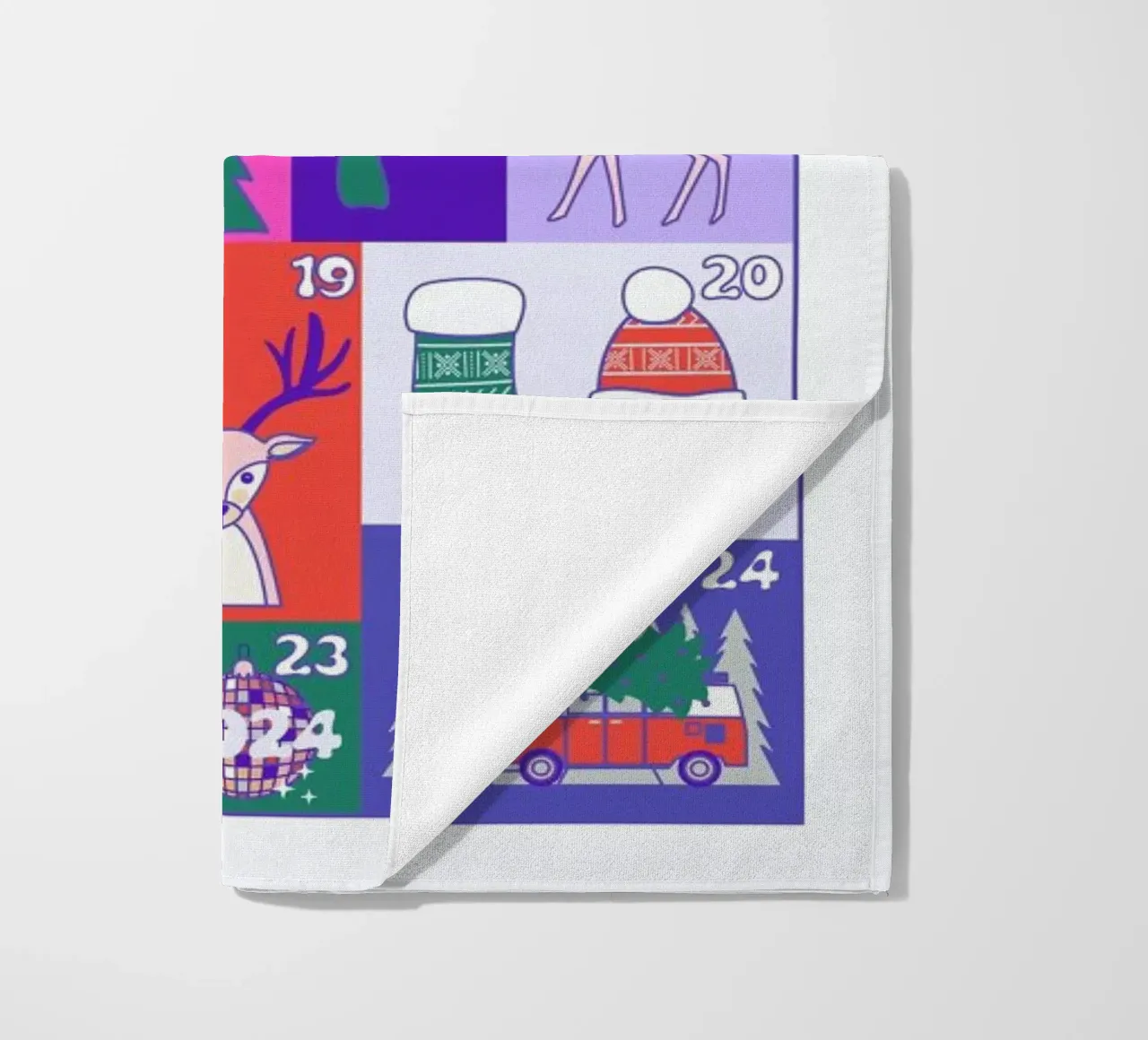 Advent Calendar 2024 Strandtuch von cafelab