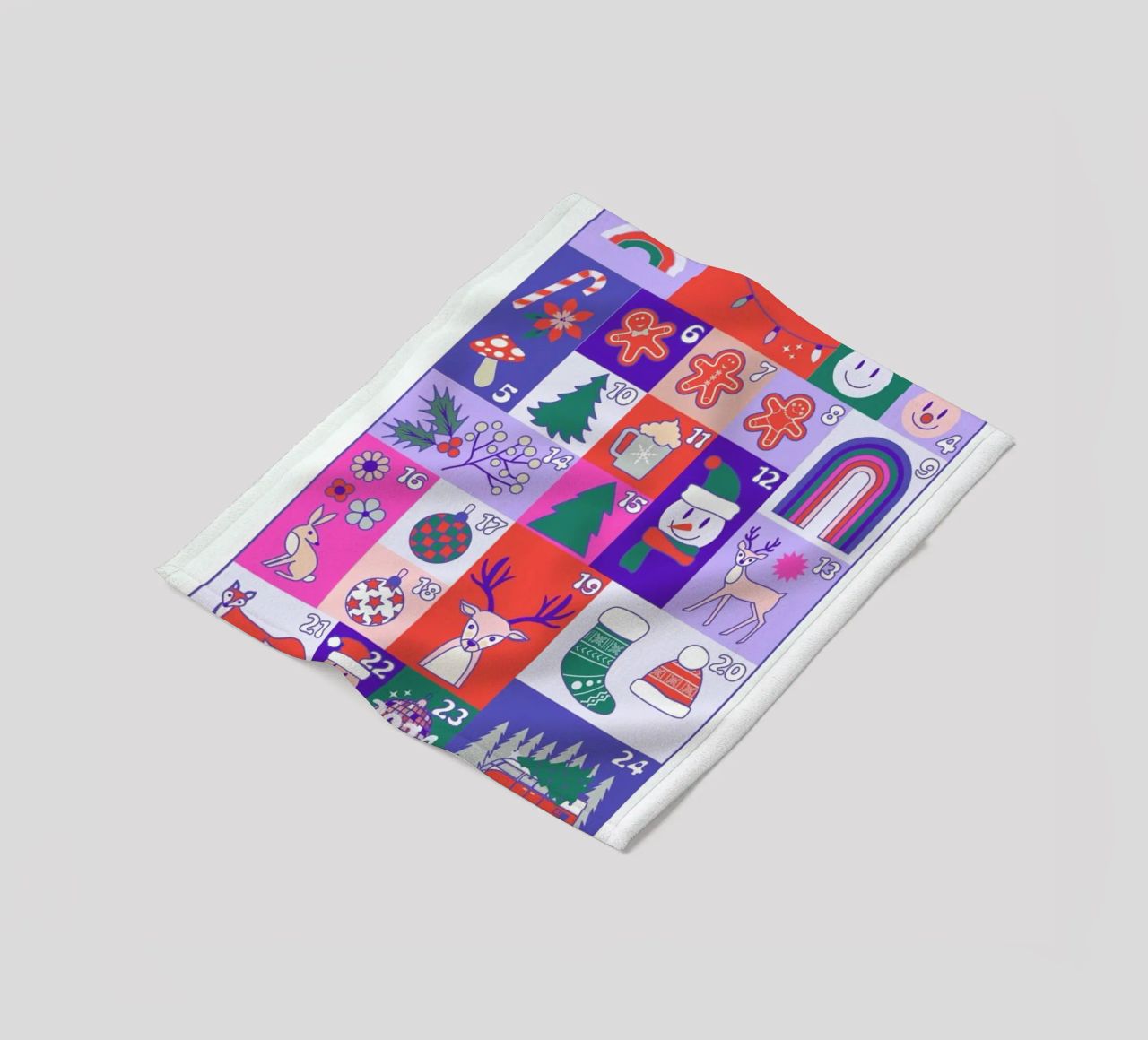 Advent Calendar 2024 coperta in pile da cafelab