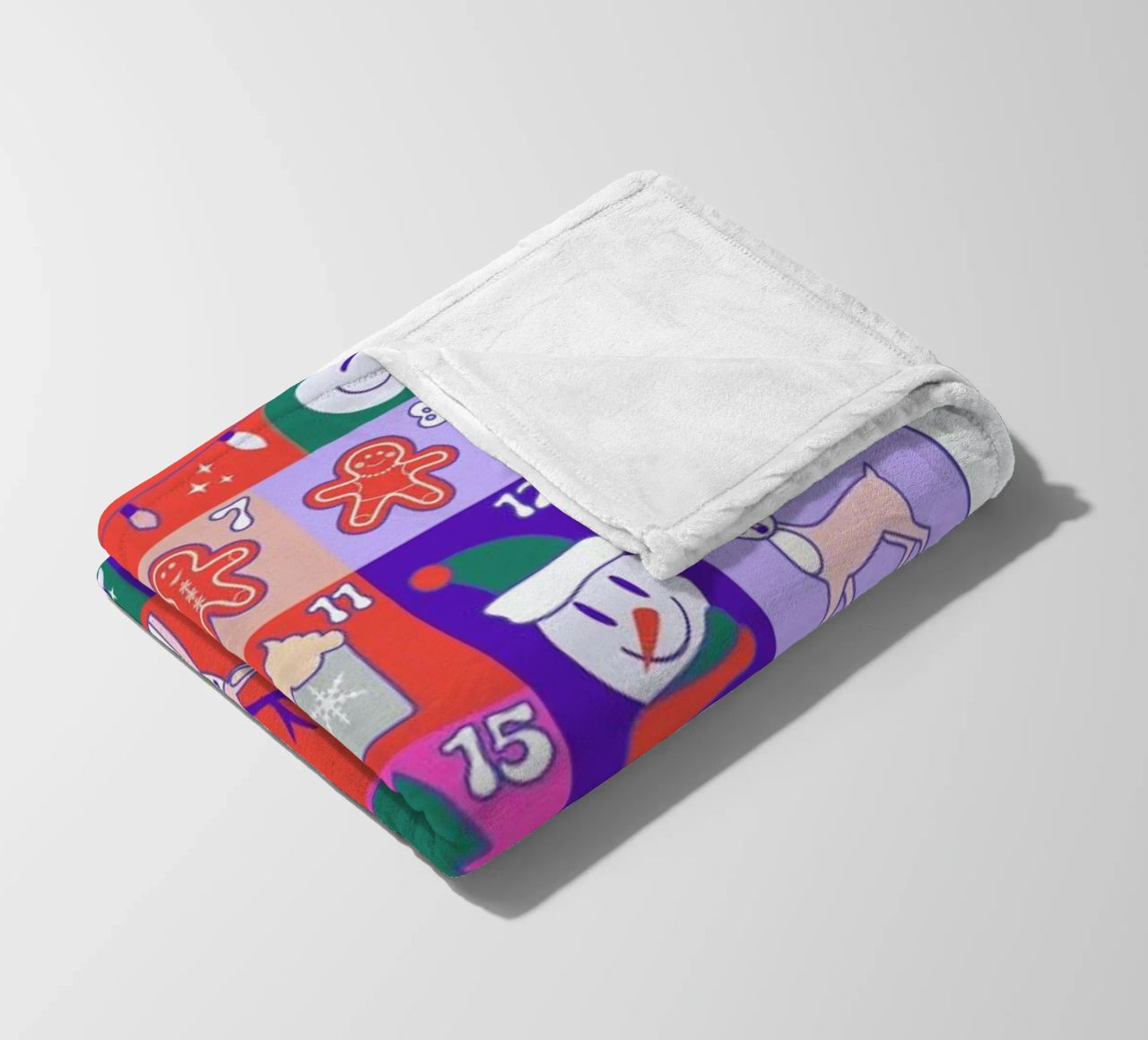 Advent Calendar 2024 coperta in pile da cafelab