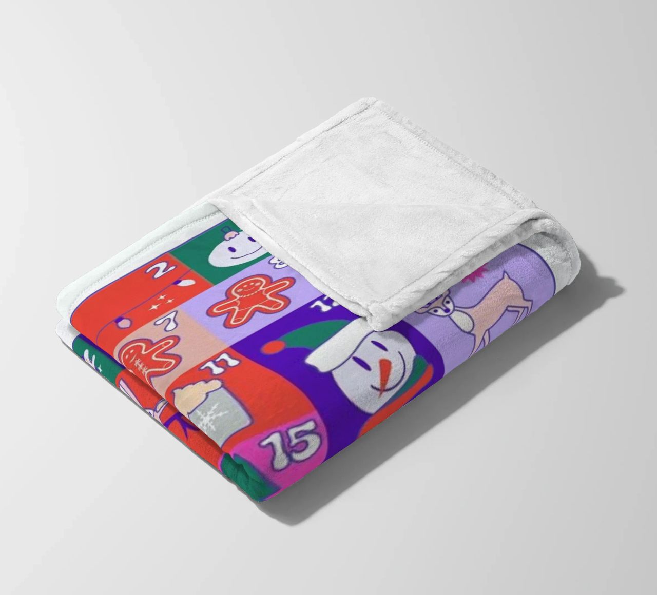 Advent Calendar 2024 coperta in pile da cafelab