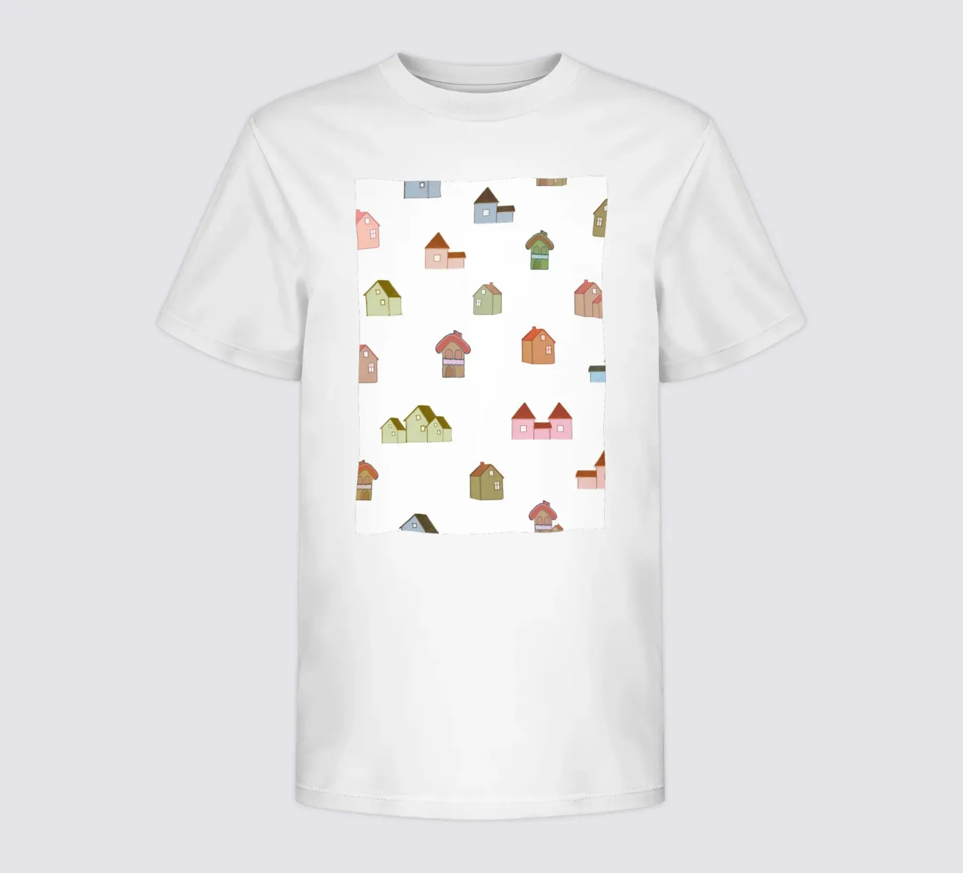 modello di case multiple t-shirt bambini da gulsengunel