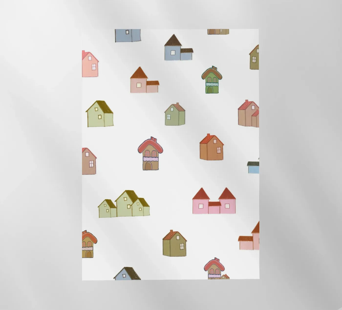 modello di case multiple pellicola backlit da gulsengunel