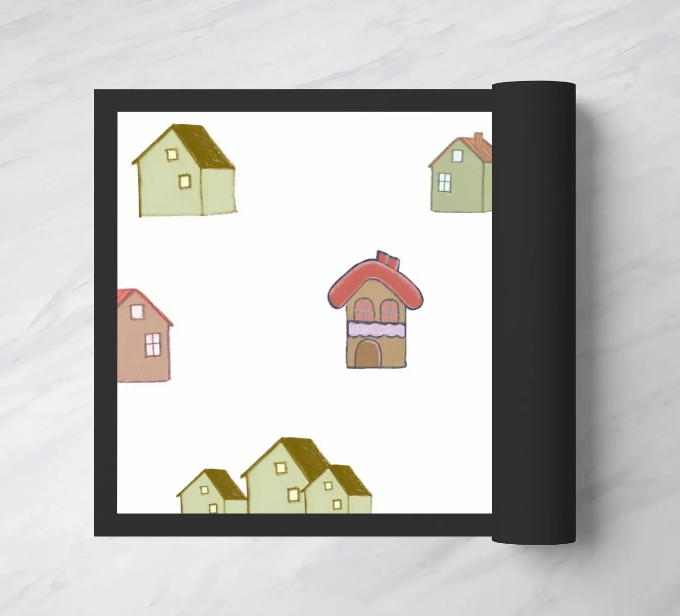 modello di case multiple zerbino da gulsengunel