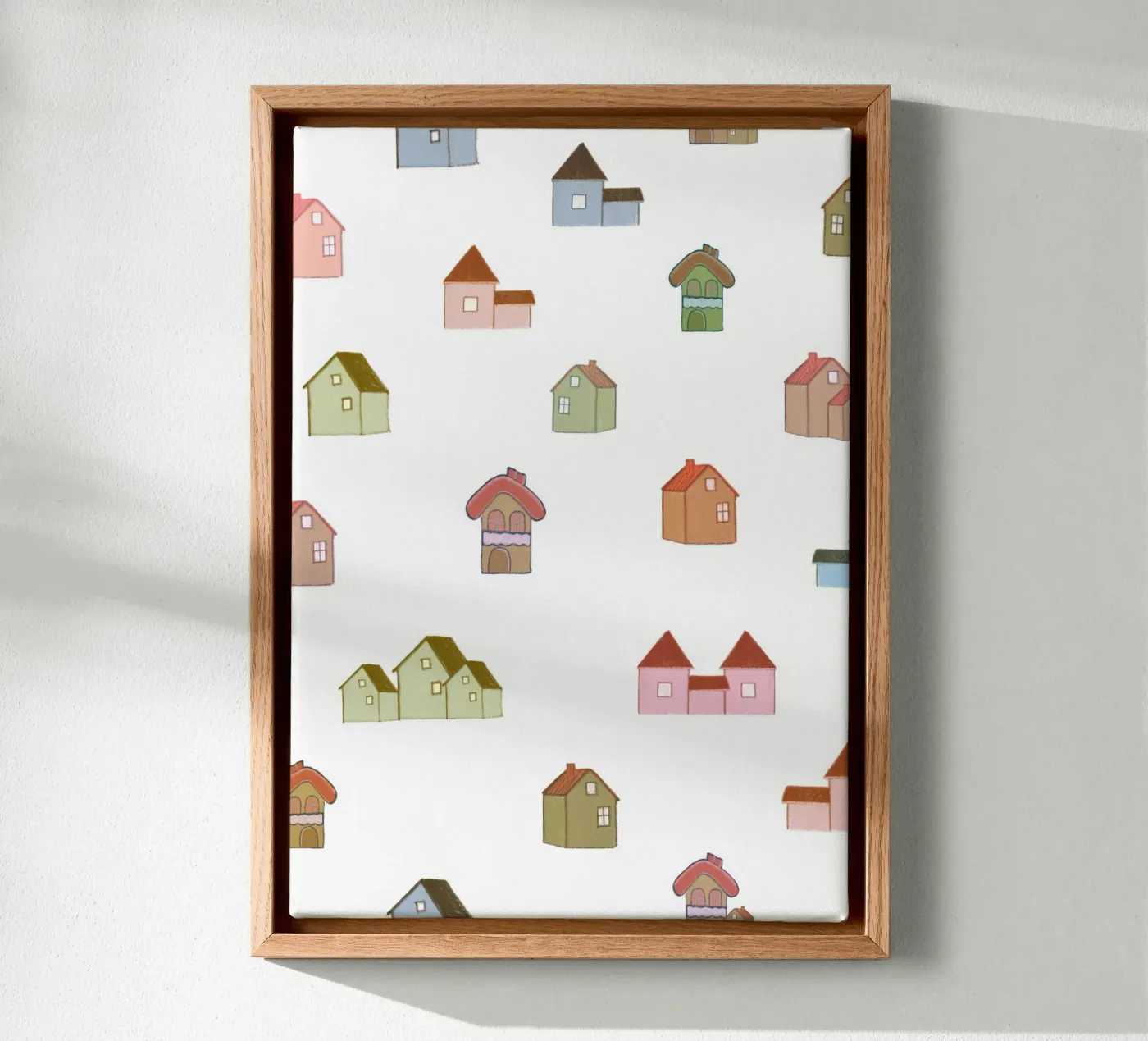 modello di case multiple tela da gulsengunel