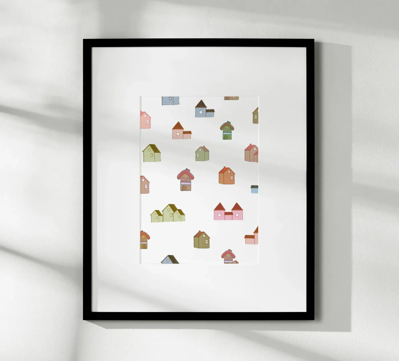 modello di case multiple poster da gulsengunel