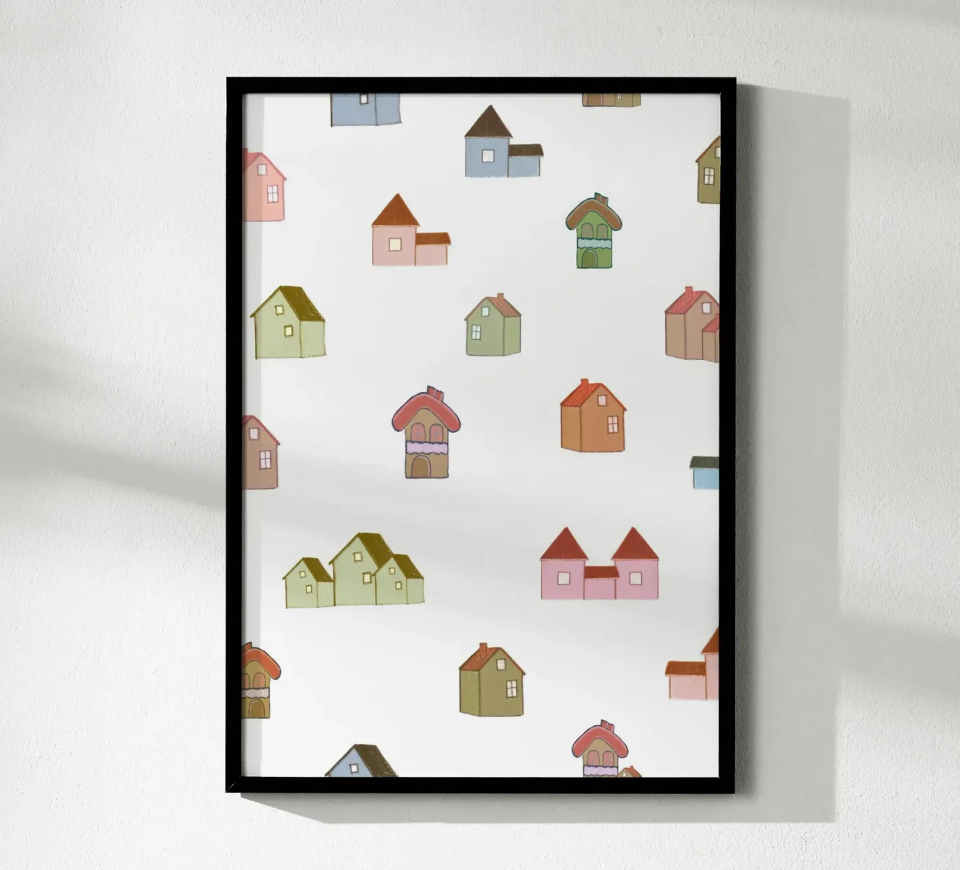 modello di case multiple poster da gulsengunel