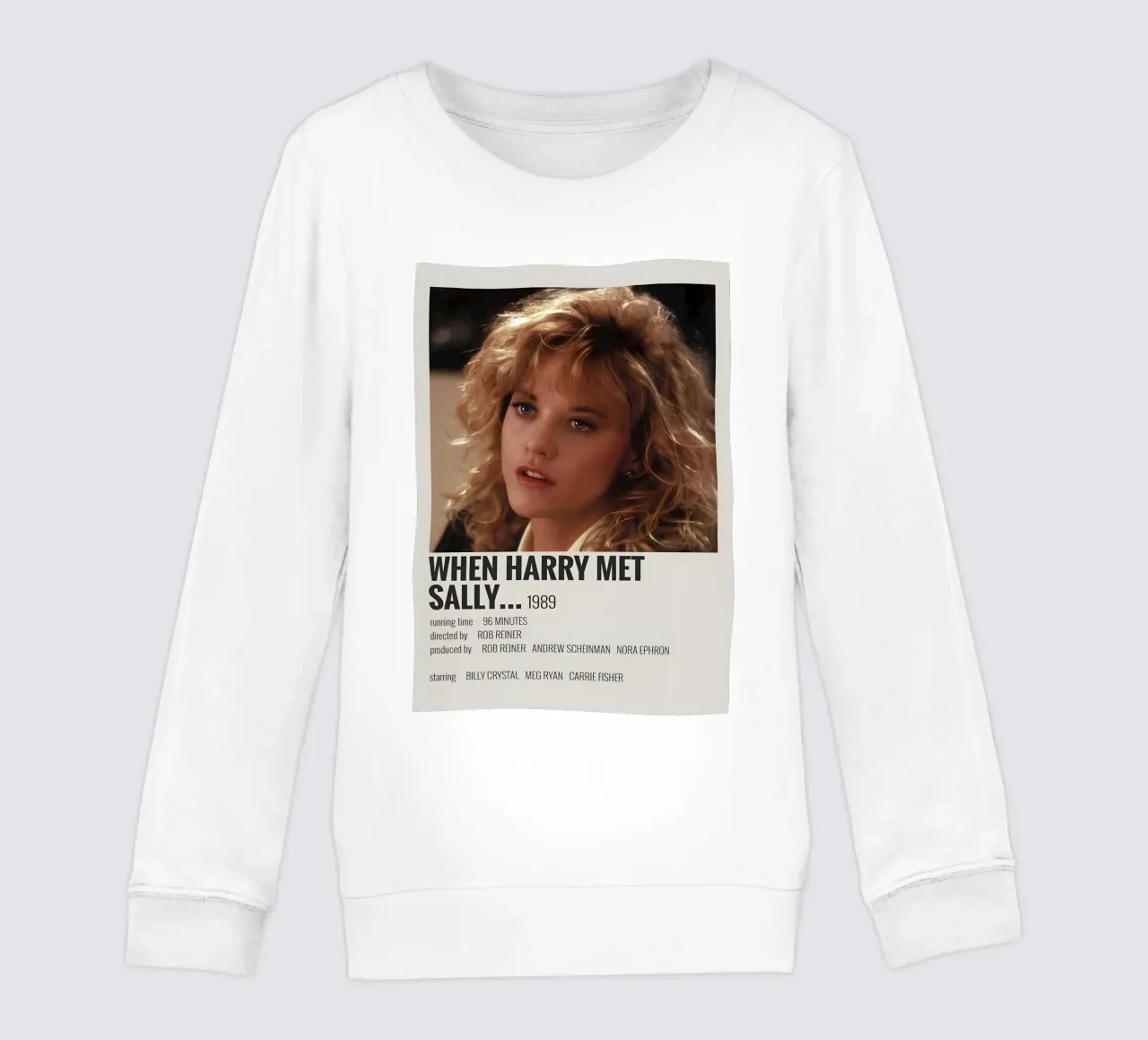 WHEN HARRY MET SALLY 1989 felpa bambino da MVFminimalist