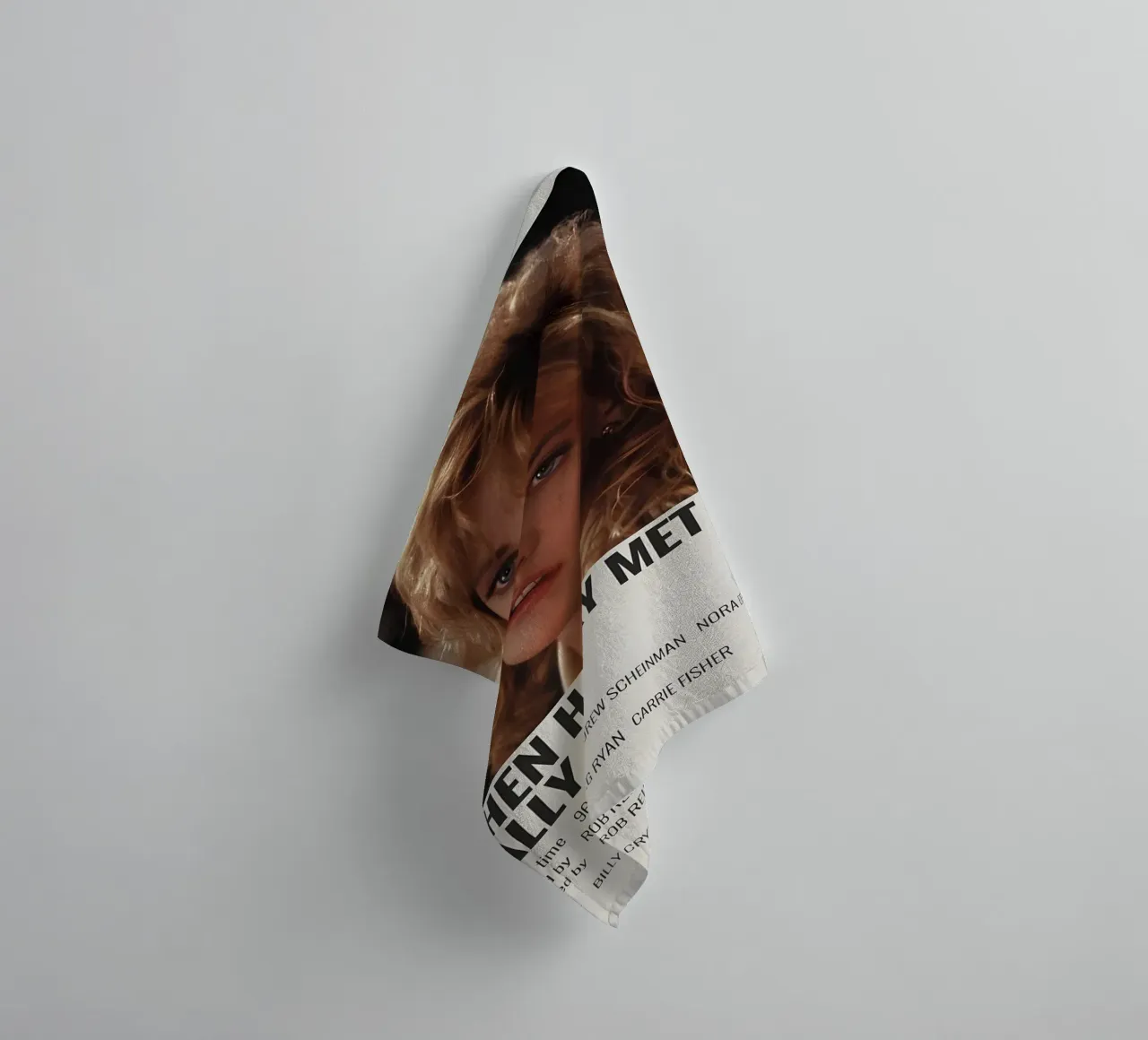 WHEN HARRY MET SALLY 1989 Handtuch von MVFminimalist