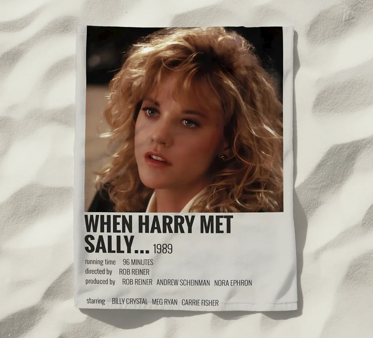 WHEN HARRY MET SALLY 1989 telo mare da MVFminimalist