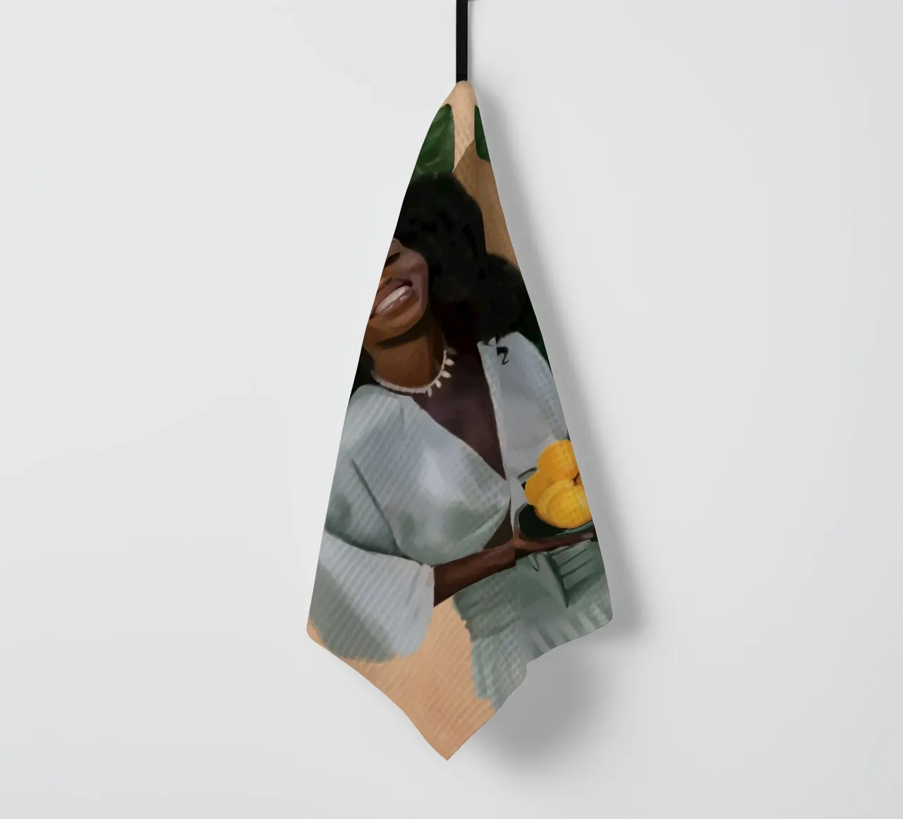 Building a home tea towel by Verse