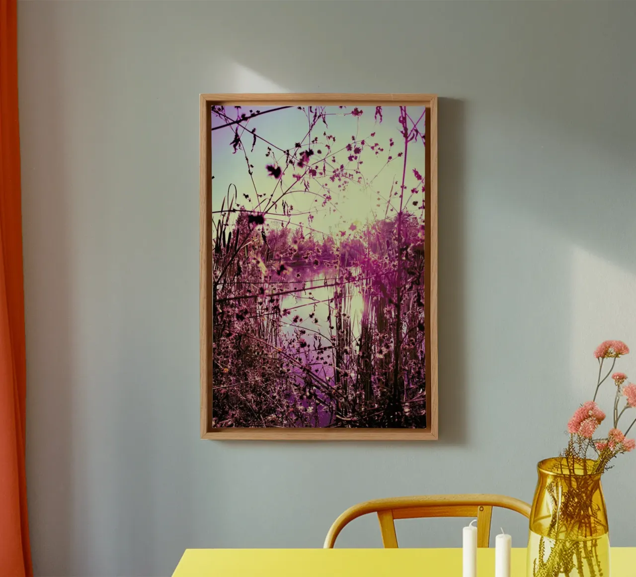 Rose Tinted World canvas by Angelo Cerantola