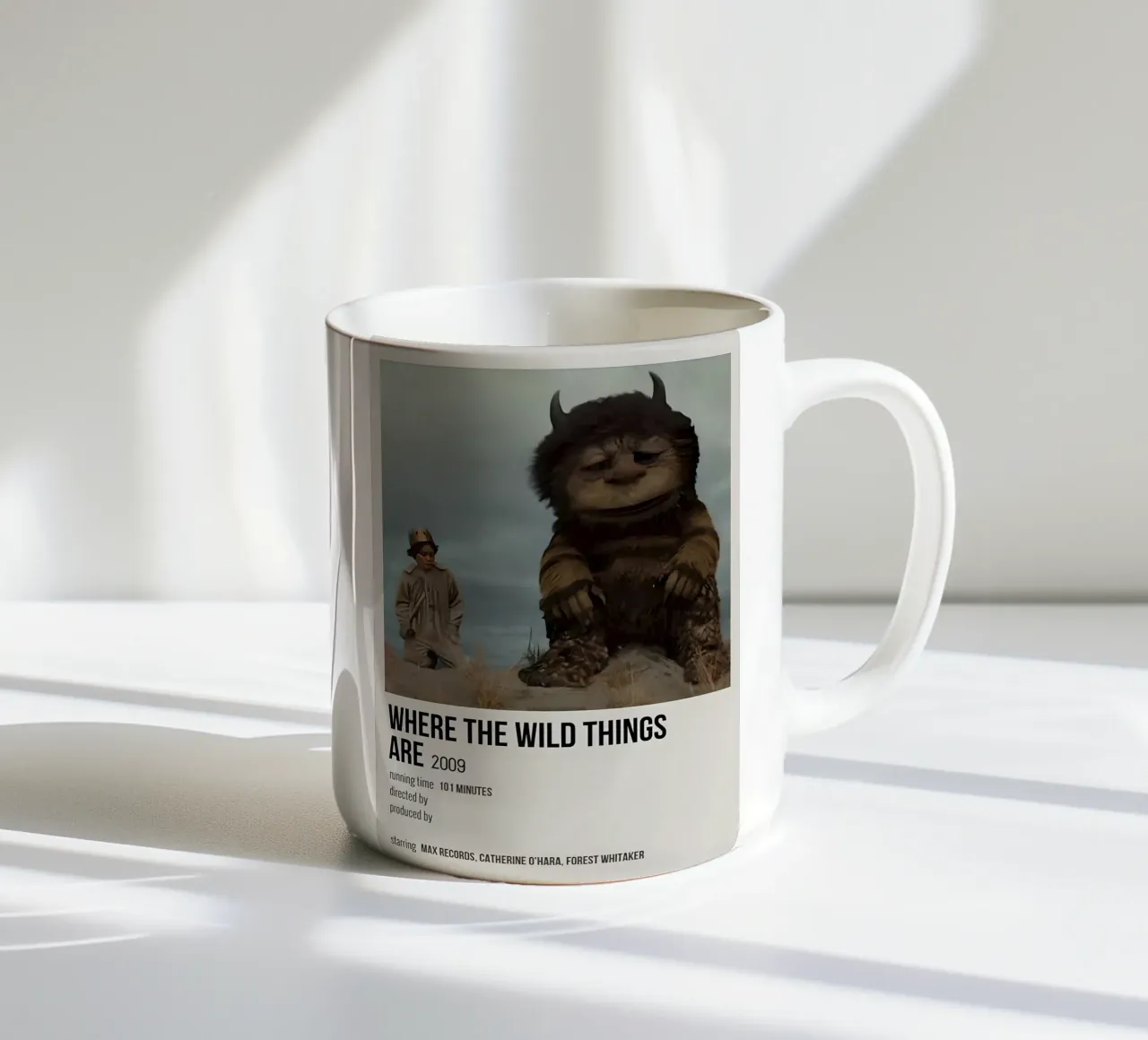 WHERE THE WILD THINGS ARE 2009 tazza in ceramica da MVFminimalist