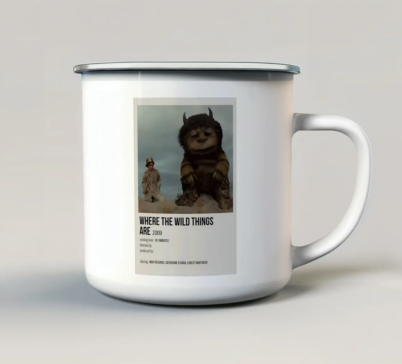 WHERE THE WILD THINGS ARE 2009 tazza in smalto da MVFminimalist