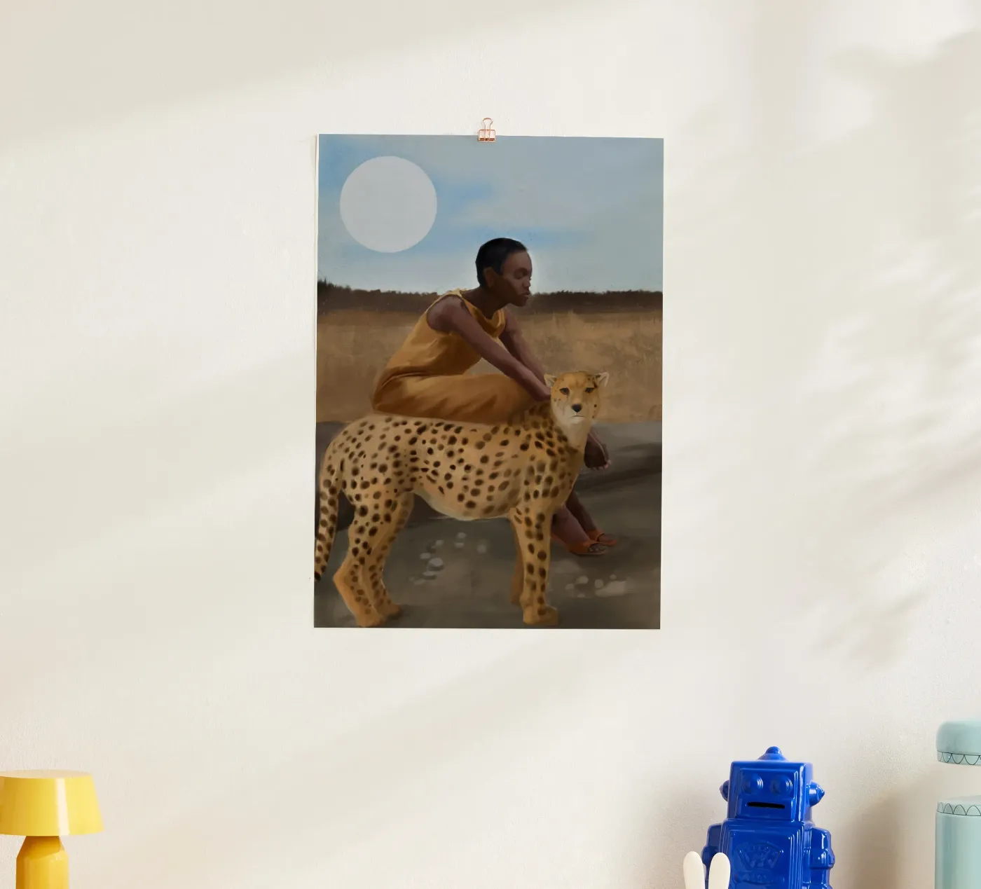 Wild Stare poster van Verse