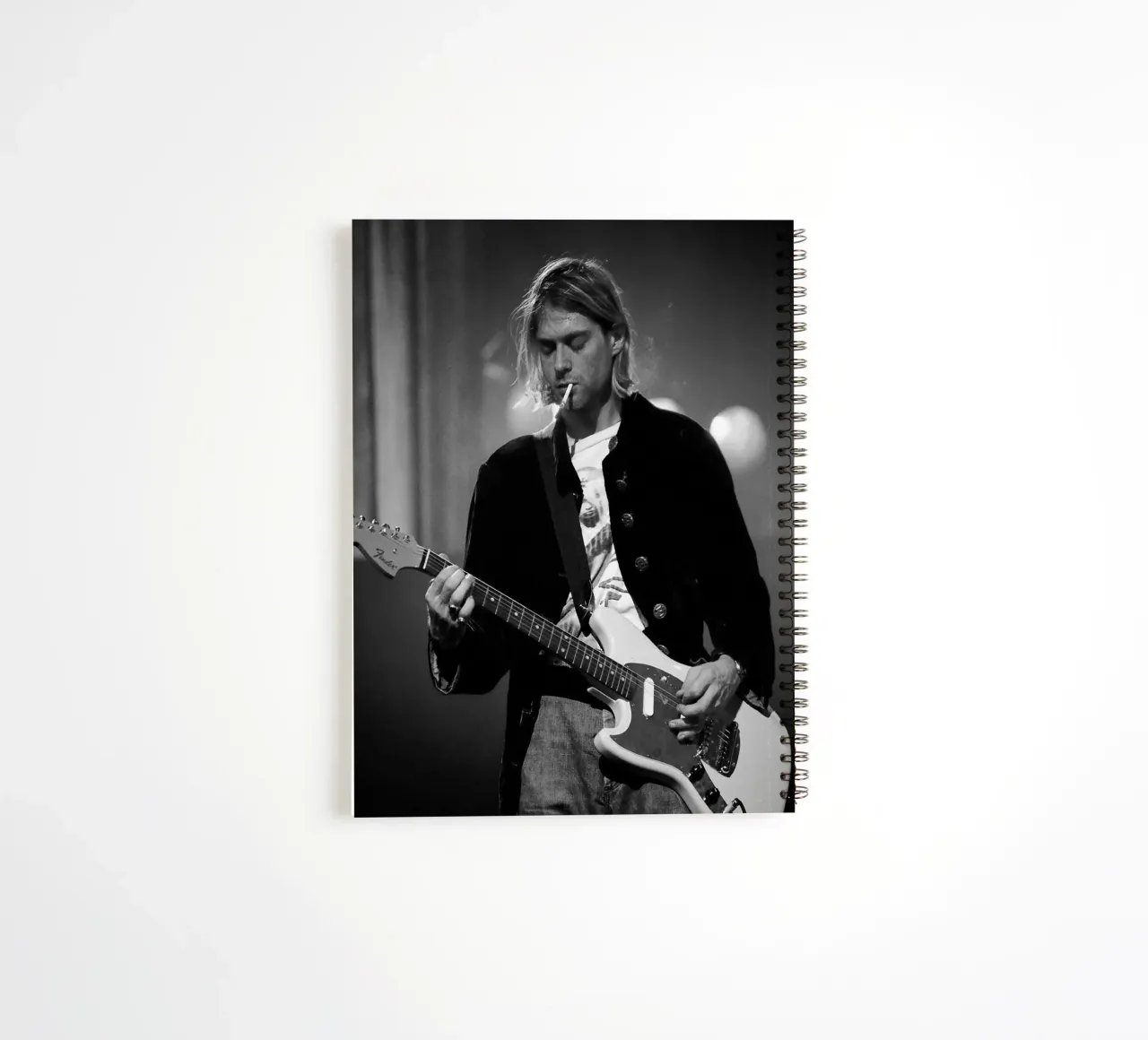 Black And White Version spiral notebook by Has Fab