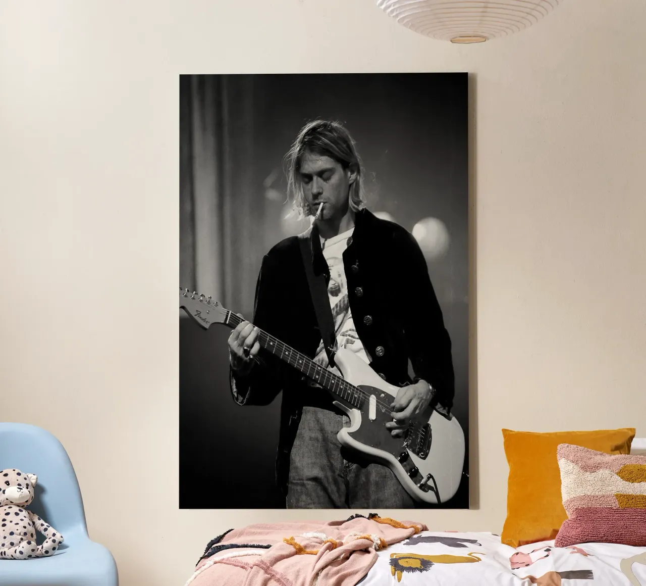 Black And White Version canvas by Has Fab