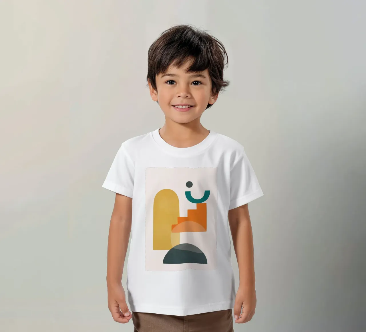 Playful Geometry 03 t-shirt enfant de Flow Line