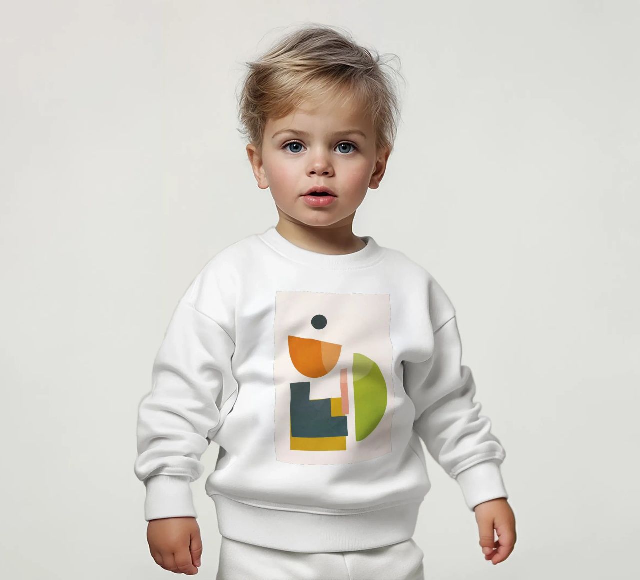 Playful Geometry 05 felpa neonato da Flow Line