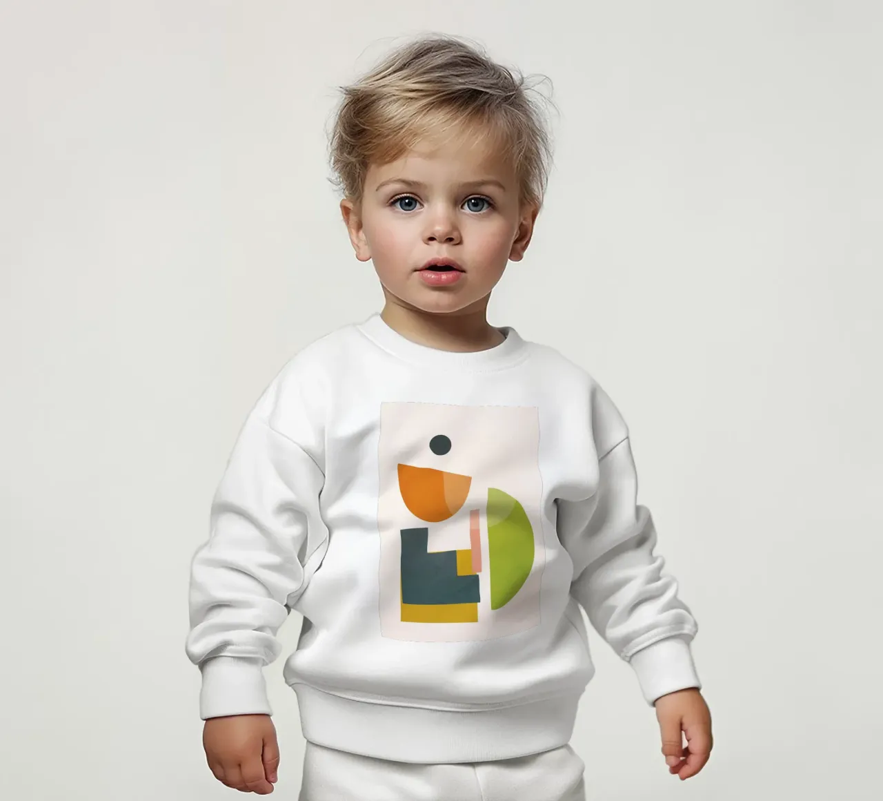 Playful Geometry 05 felpa neonato da Flow Line