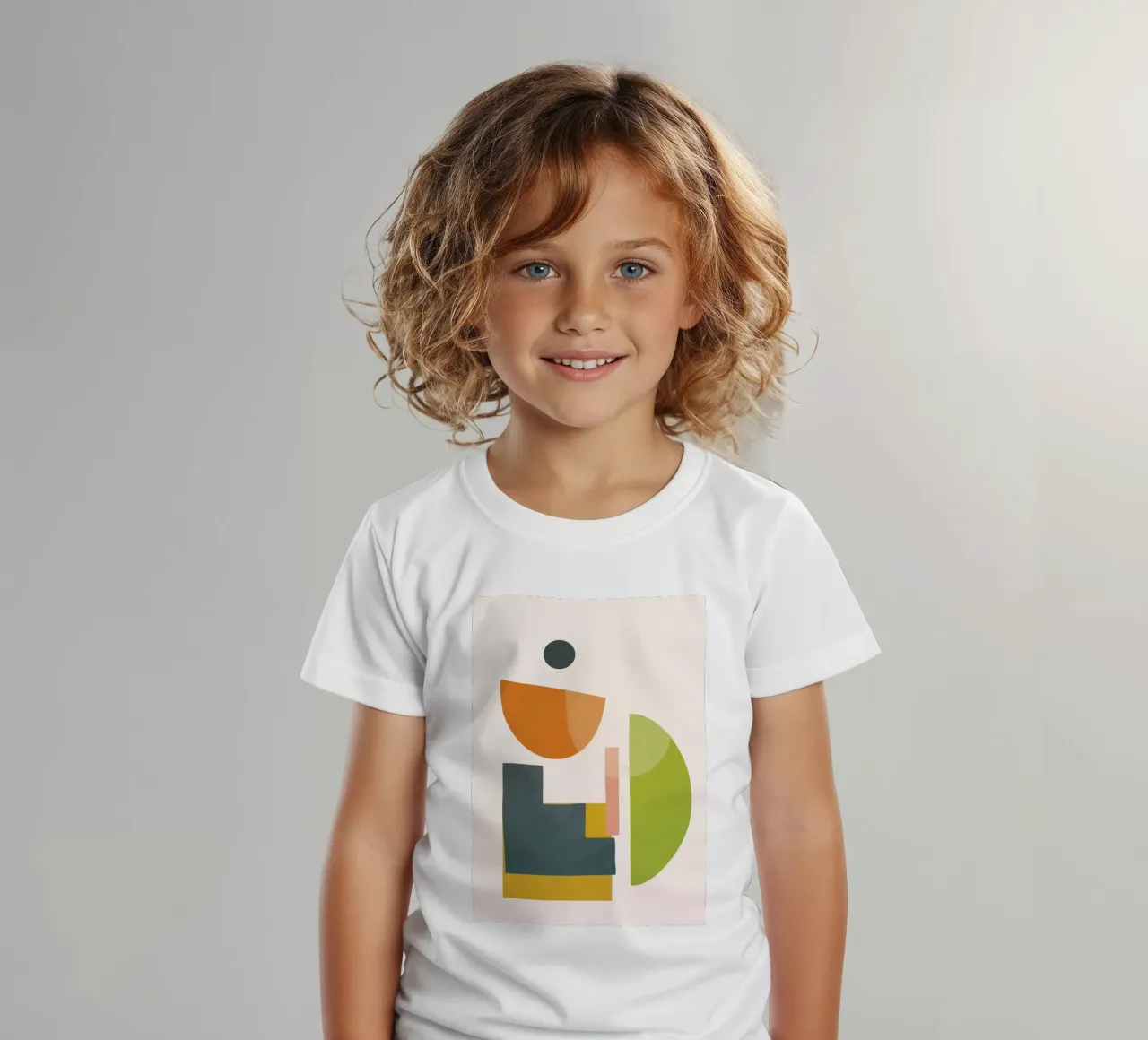 Playful Geometry 05 t-shirt bambini da Flow Line