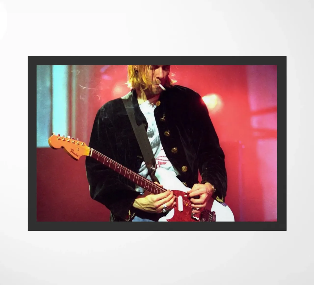 Good Perform Kurt Cobain Poster zerbino da Has Fab