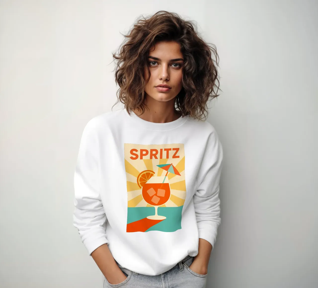 SPRITZ - Un aperitivo pop sotto i riflettori felpa da Boissons - Affiches & posters - Retro