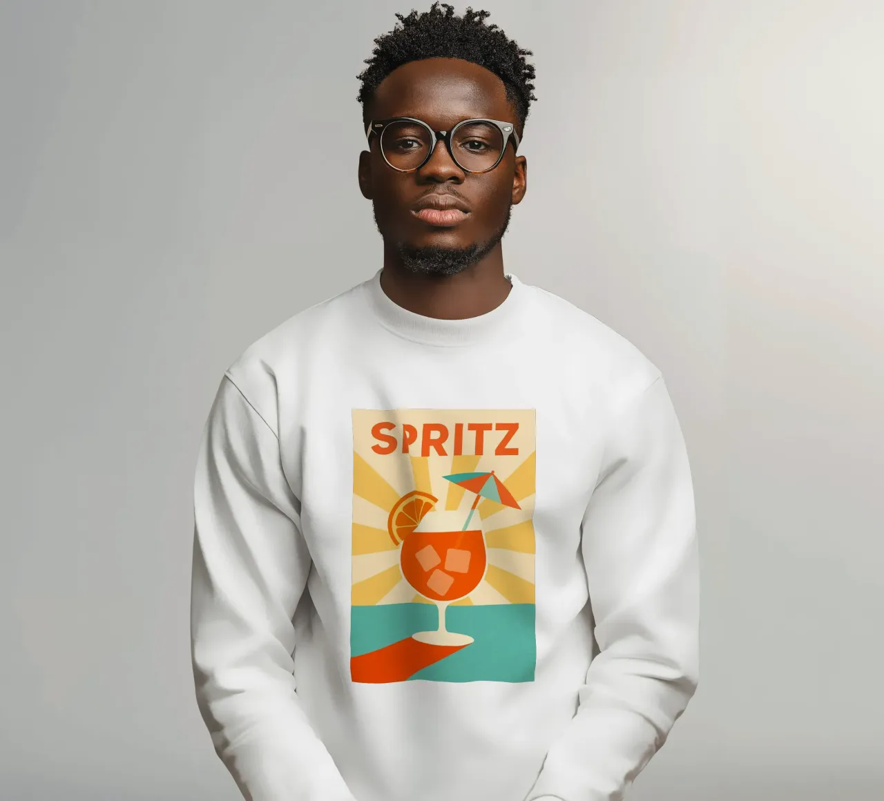 SPRITZ - Un aperitivo pop sotto i riflettori felpa da Boissons - Affiches & posters - Retro