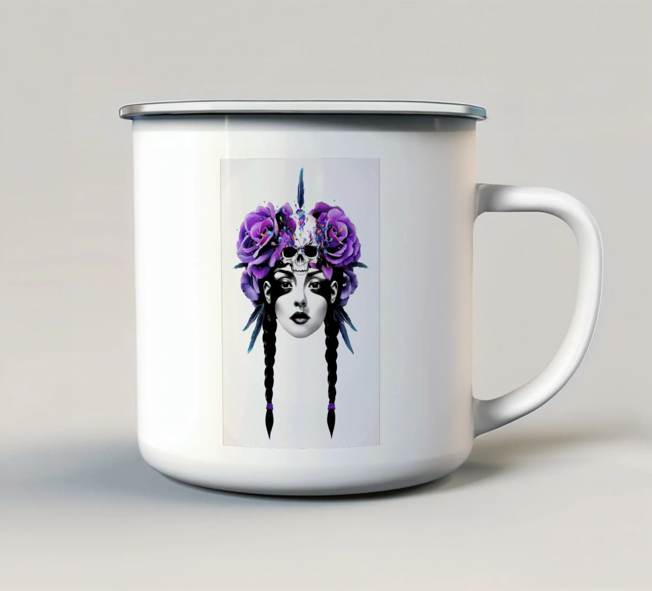 New way warrior tazza in smalto da Ruben Ireland