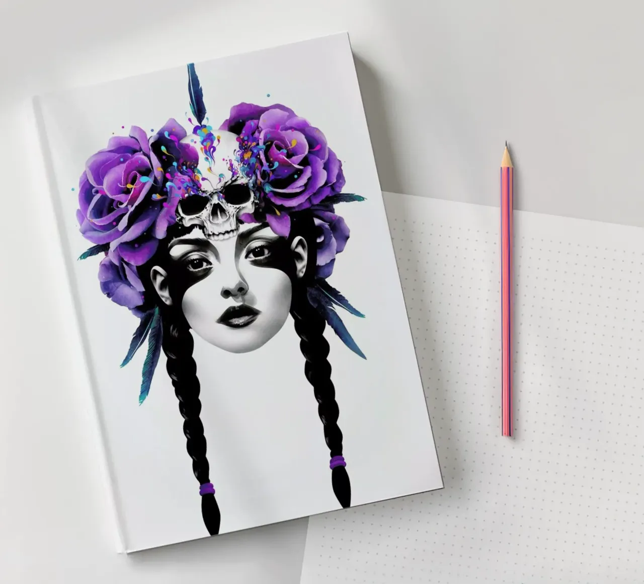New way warrior notebook by Ruben Ireland