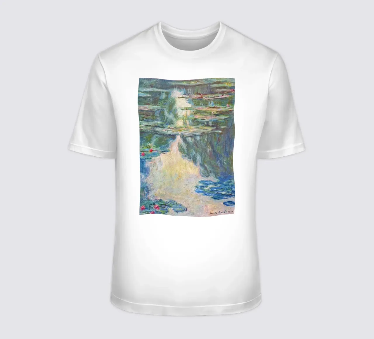 Le ninfee di Claude Monet t-shirt da Monet Art Prints