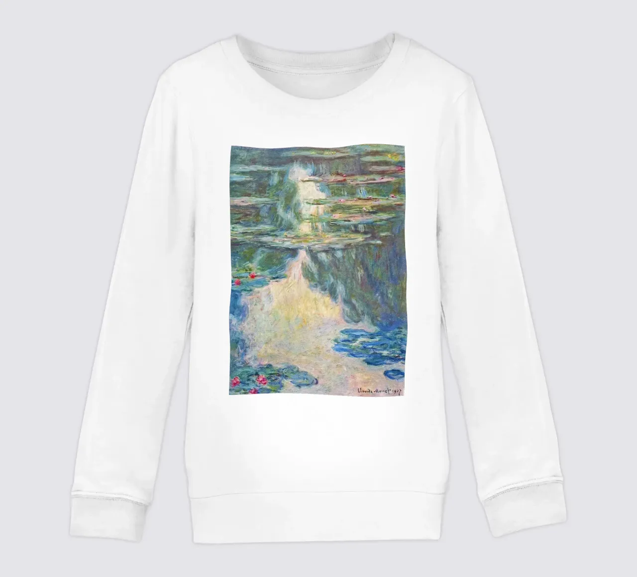 Le ninfee di Claude Monet felpa bambino da Monet Art Prints