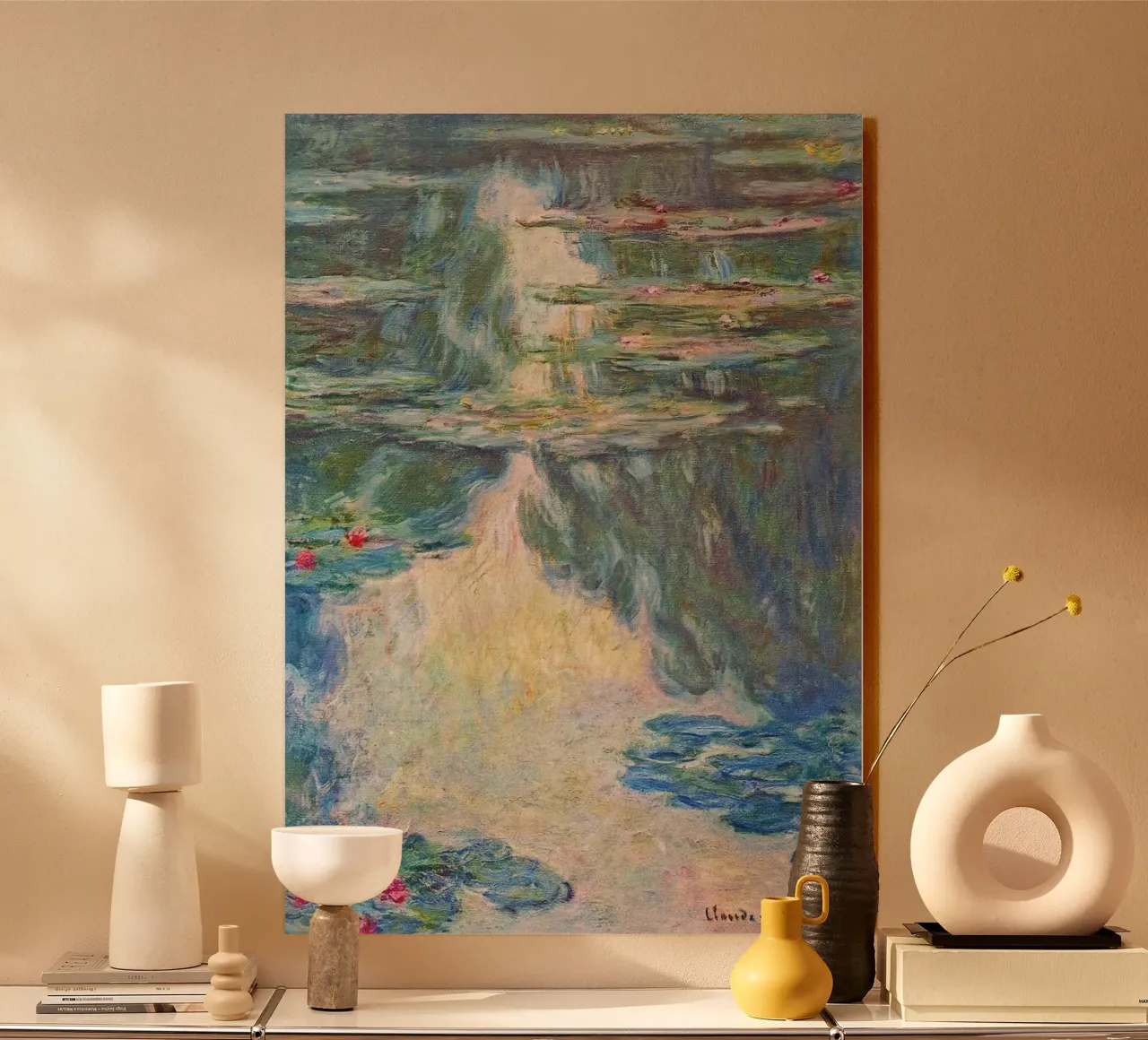Le ninfee di Claude Monet alluminio dibond da Monet Art Prints