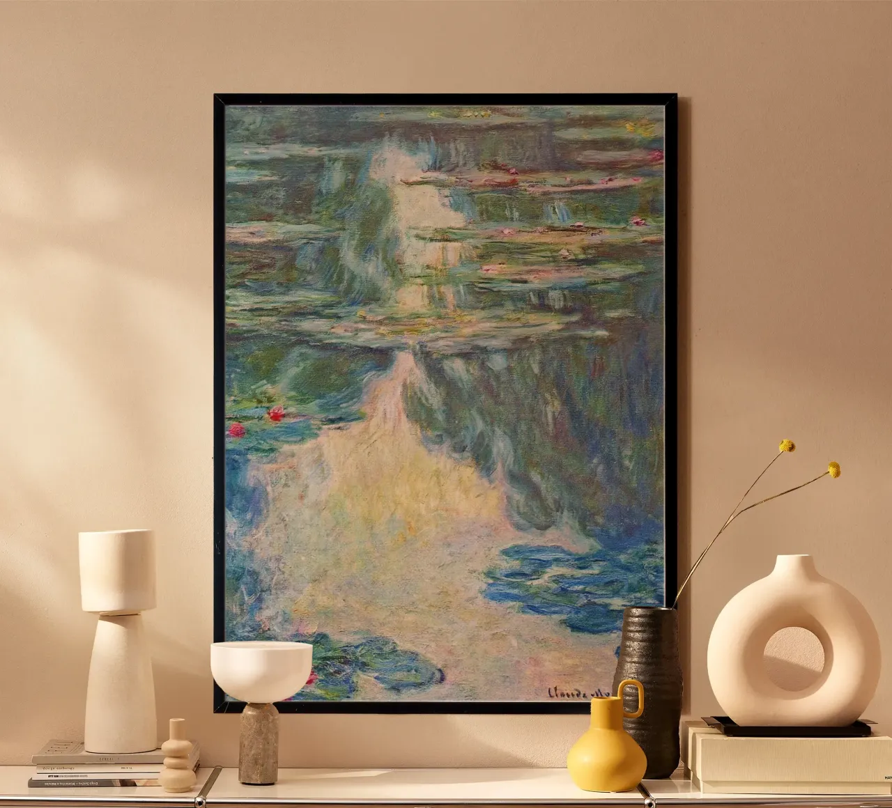 Le ninfee di Claude Monet poster da Monet Art Prints