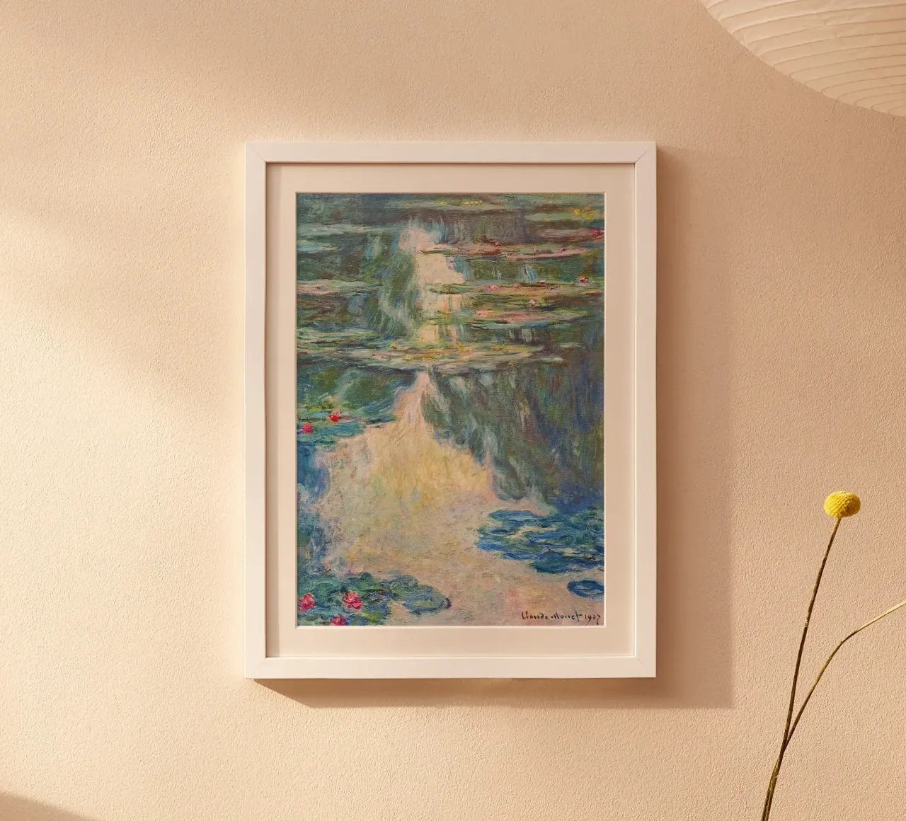 Le ninfee di Claude Monet poster da Monet Art Prints