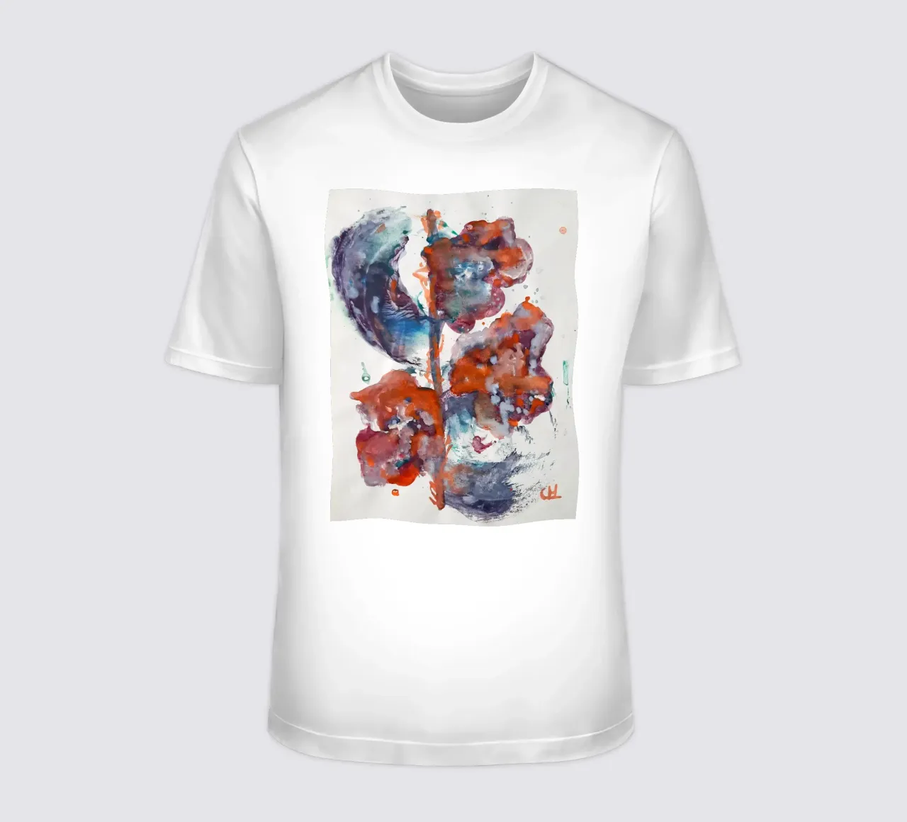 Ramo di fiori decomposti t-shirt da Cohe studio
