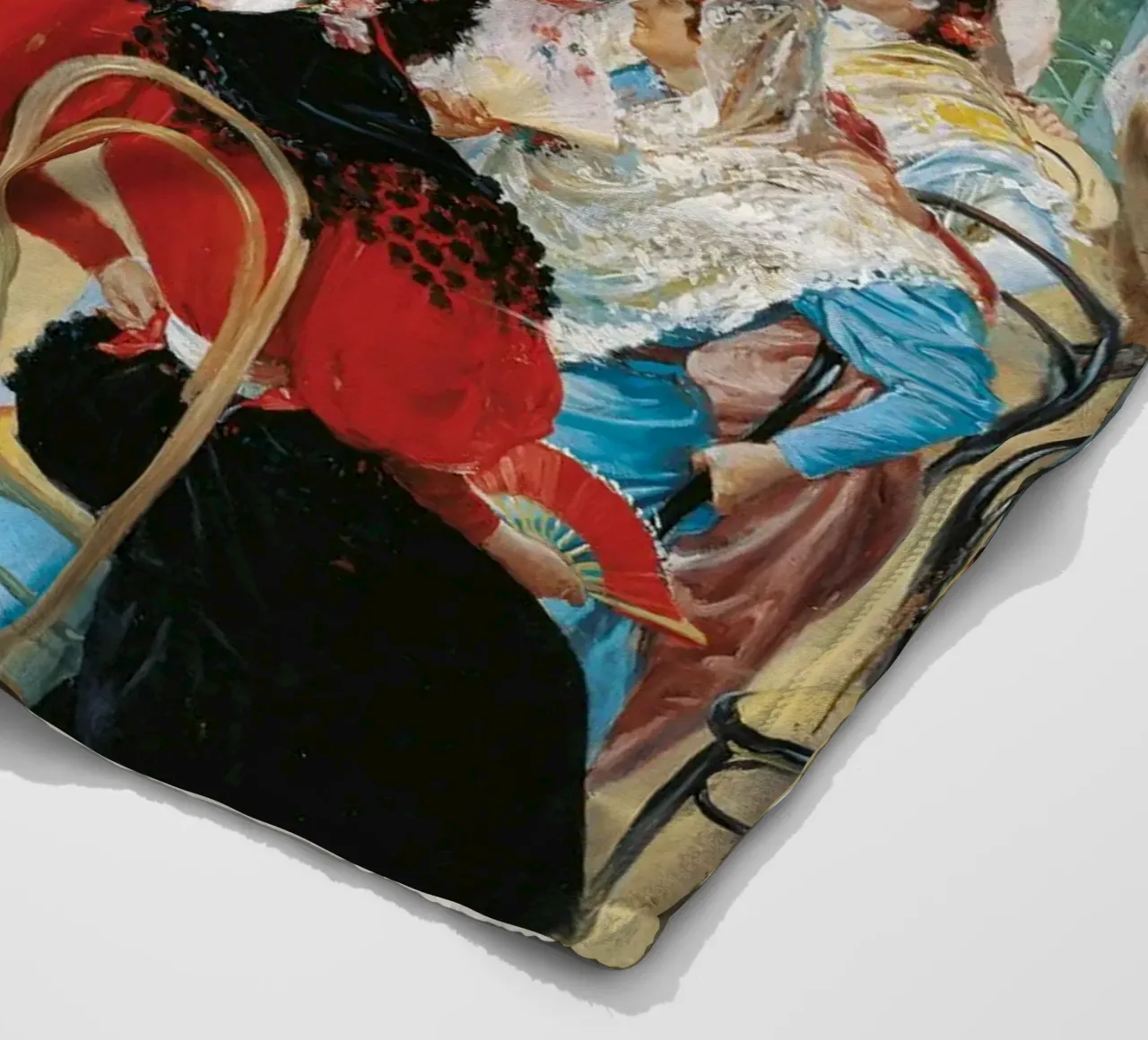 Fiera di Cordoba di Julio Romero de Torres coperta in pile da Venus Art