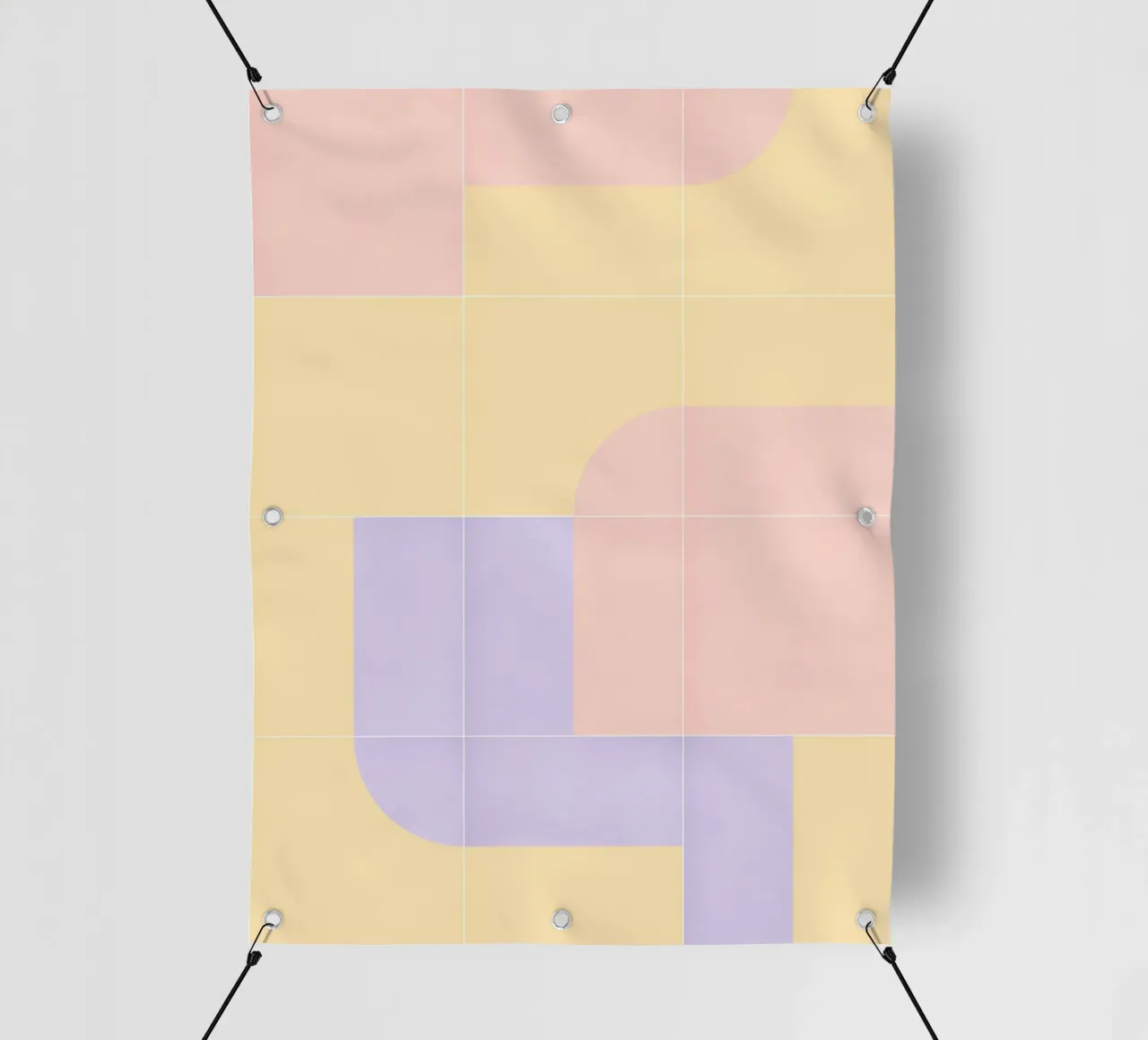 Retro Tiles 16 telo in pvc da DesigndN