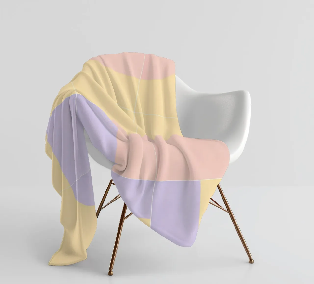 Retro Tiles 16 coperta in pile da designdn