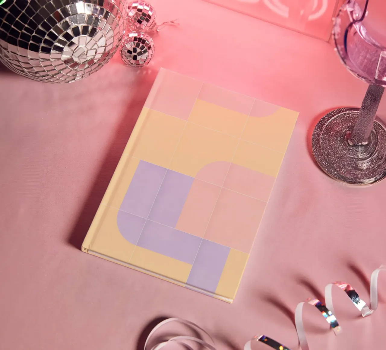 Retro Tiles 16 notebook by DesigndN