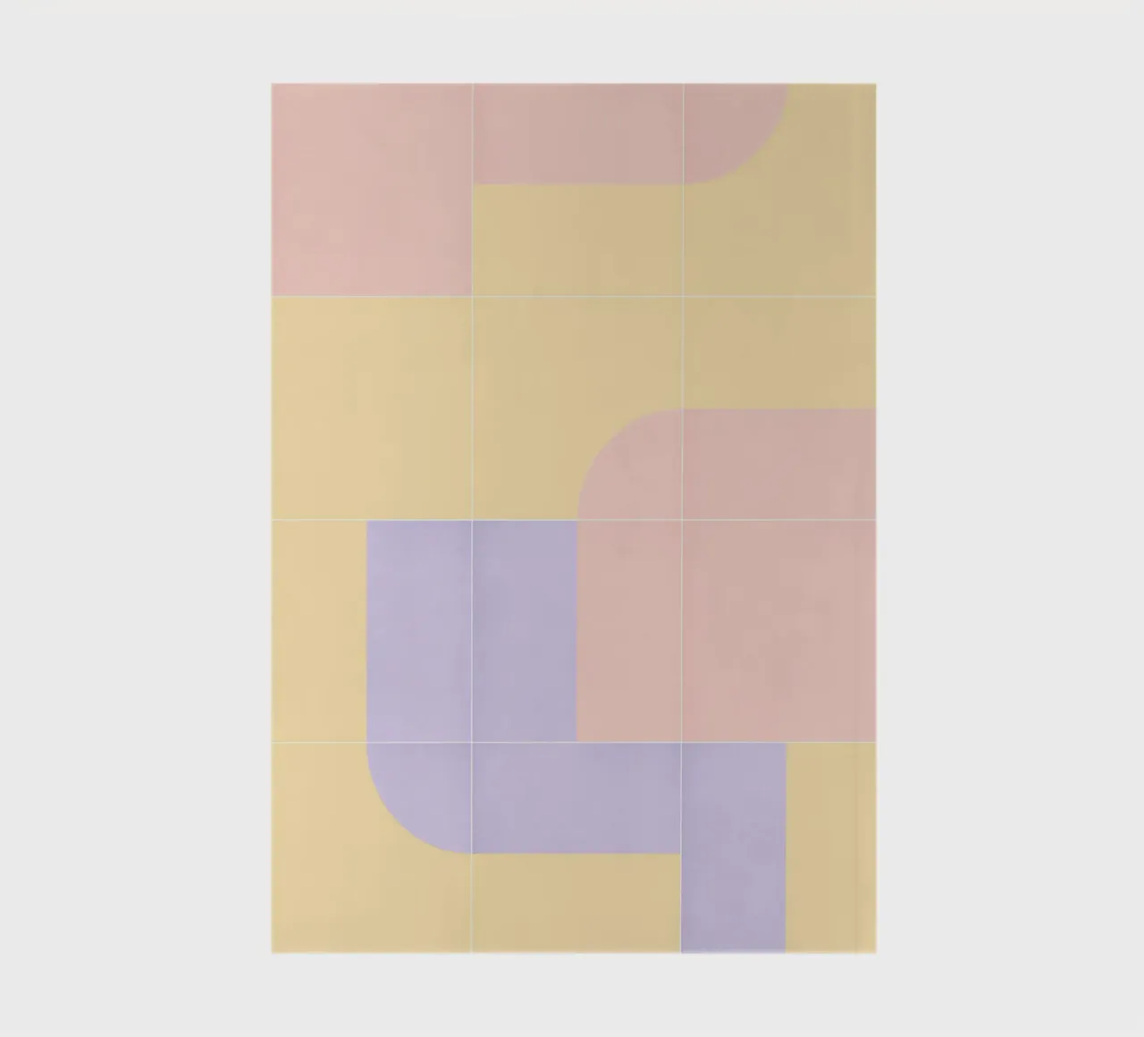 Retro Tiles 16 notebook by designdn