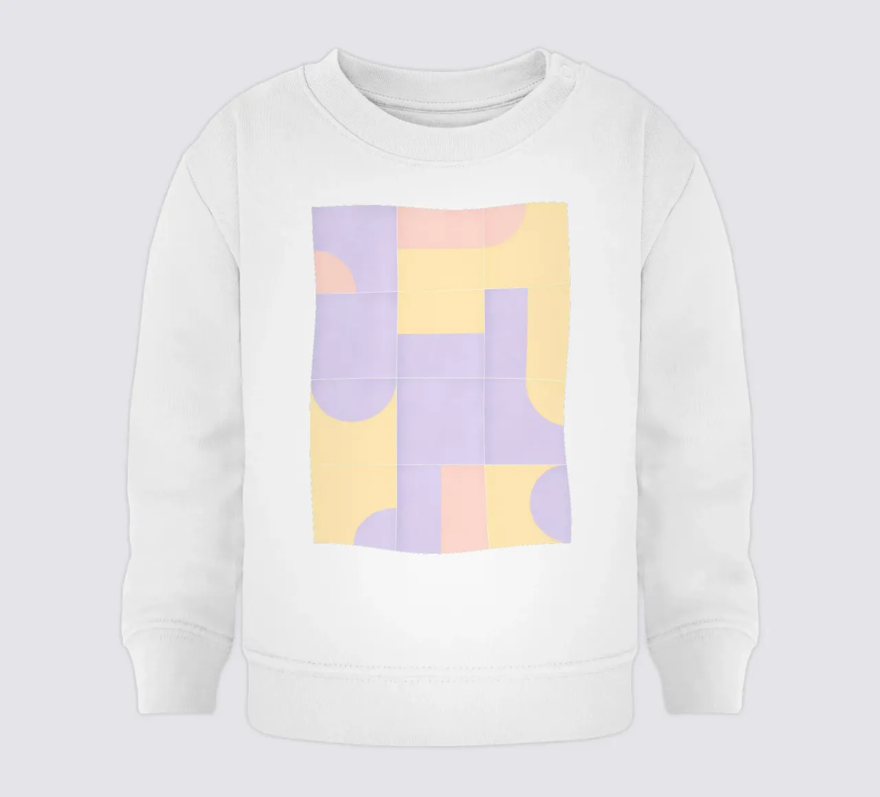 Retro Tiles 17 felpa neonato da designdn