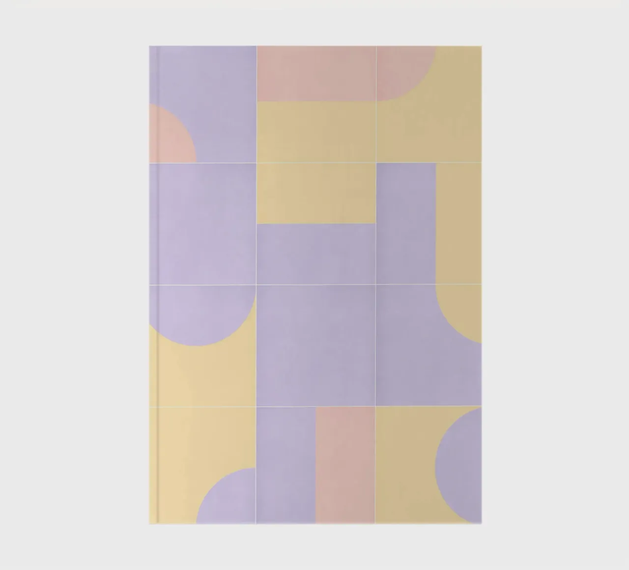Retro Tiles 17 notebook by designdn