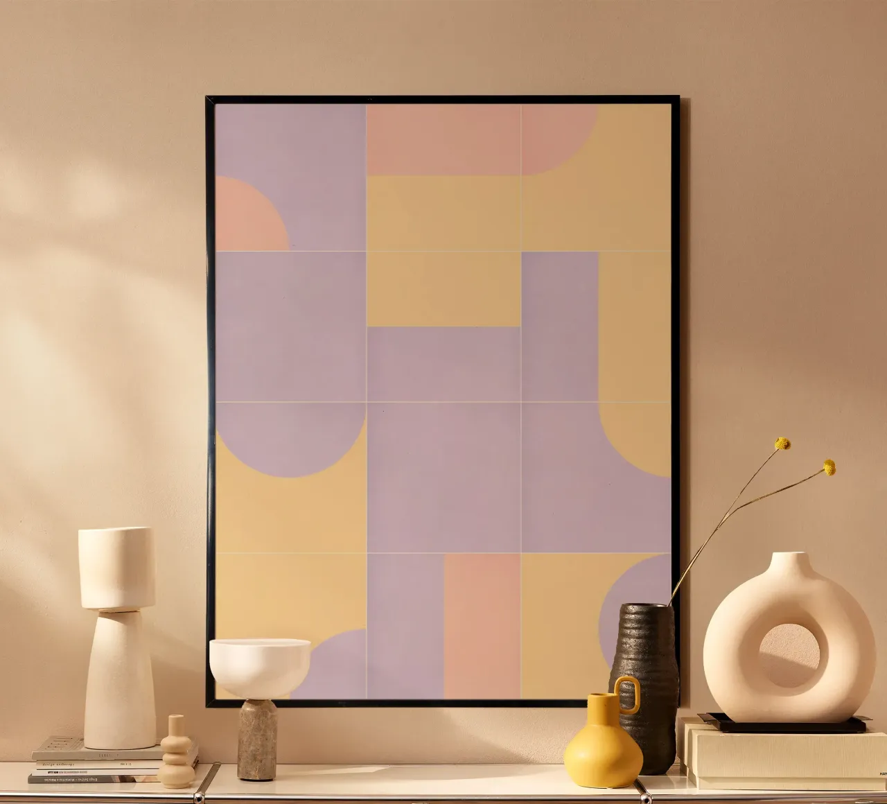 Retro Tiles 17 carta hahnemühle da designdn
