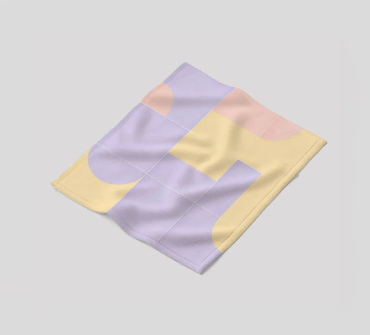 Retro Tiles 17 coperta in pile da designdn