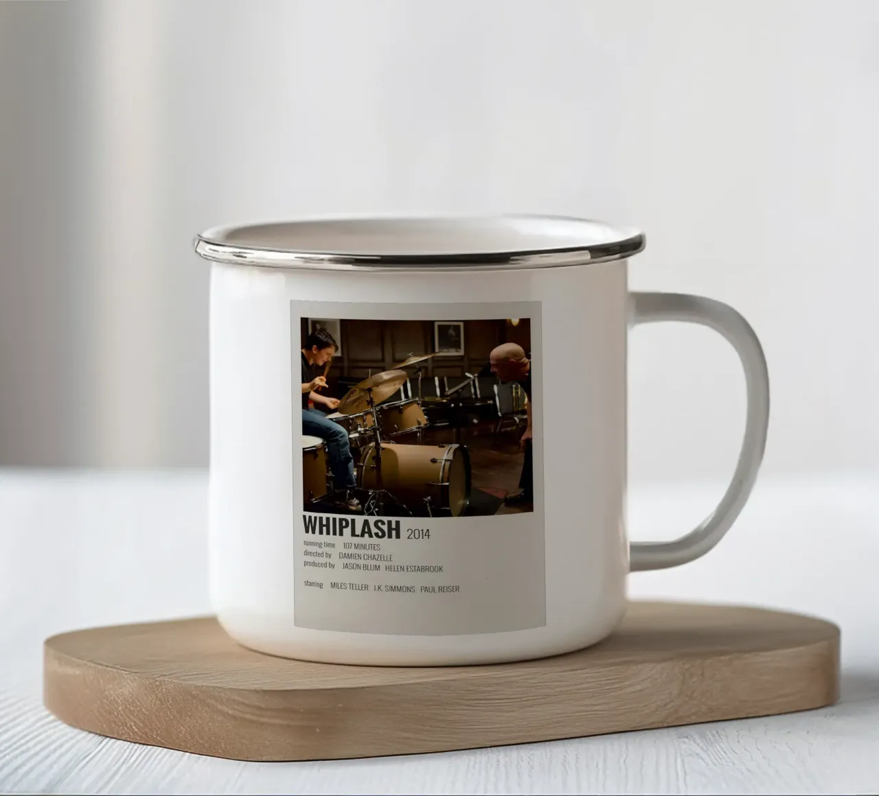 WHIPLASH 2014 tazza in smalto da MVFminimalist