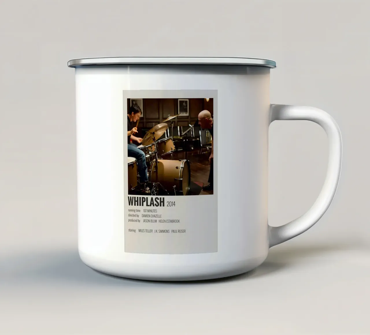WHIPLASH 2014 tazza in smalto da MVFminimalist